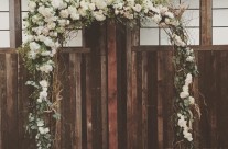 Floral Driftwood Arch